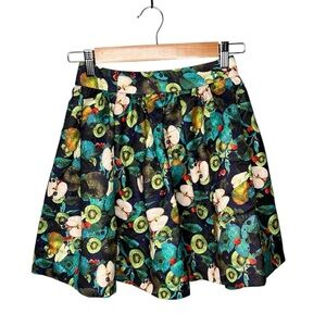 NWT Magonn Design Fruit Pattern Mini Skirt